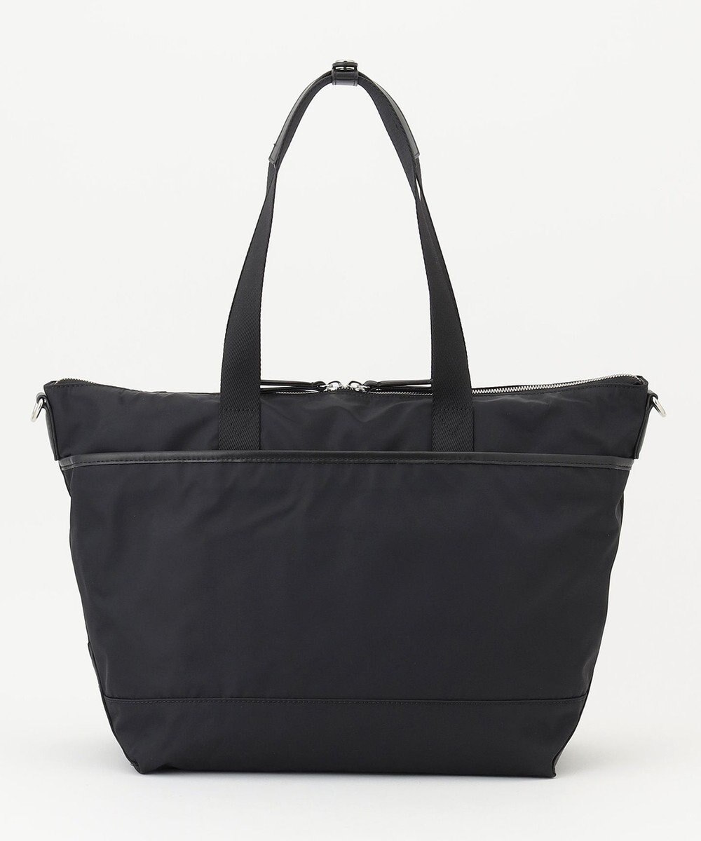 Y'SACCS ナイロン×リサイクルレザー　コンビマルチトート 