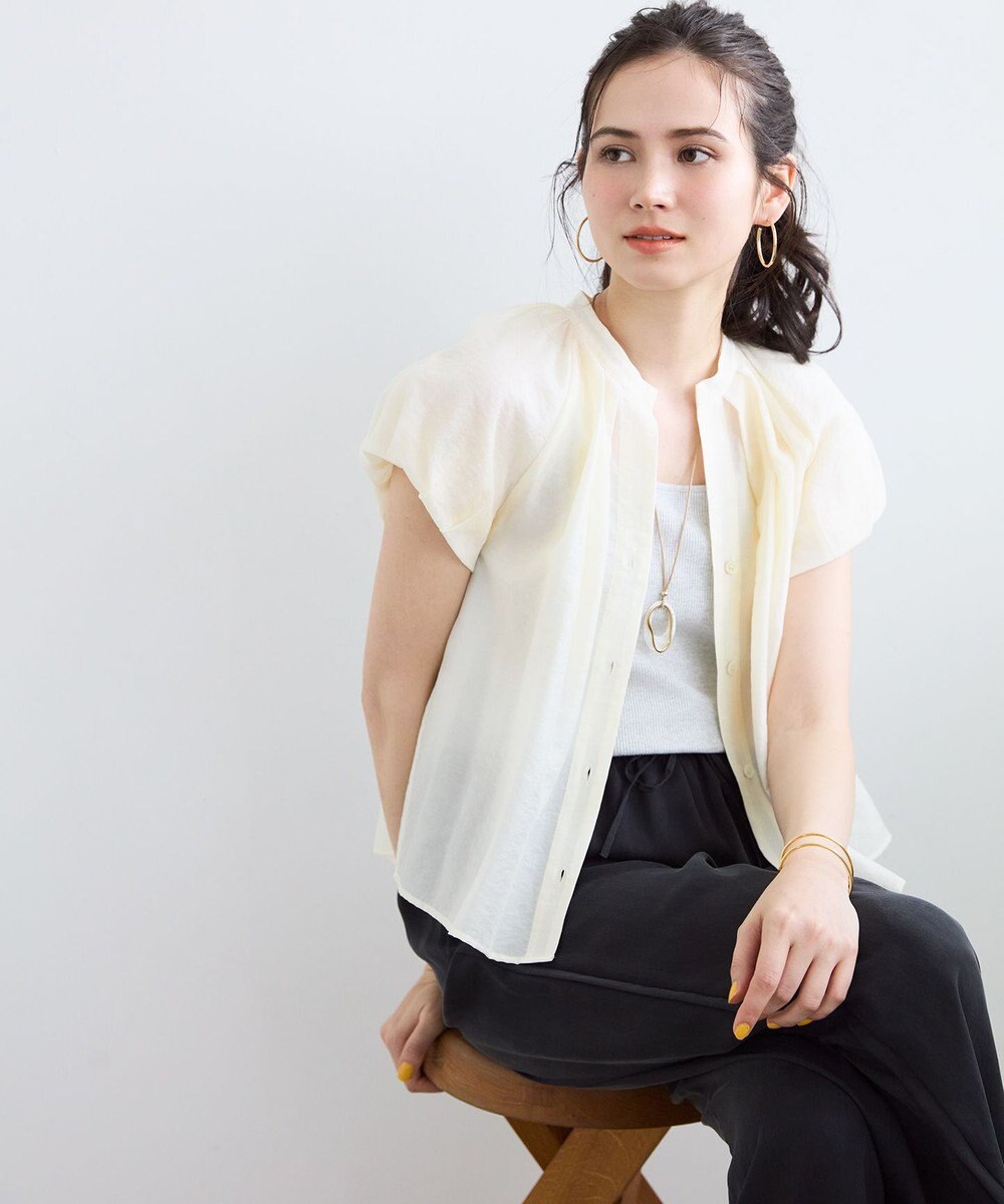 23区 【SLOW/一部店舗限定】好評につき新色追加！ラメリブジャージー タンクトップ 