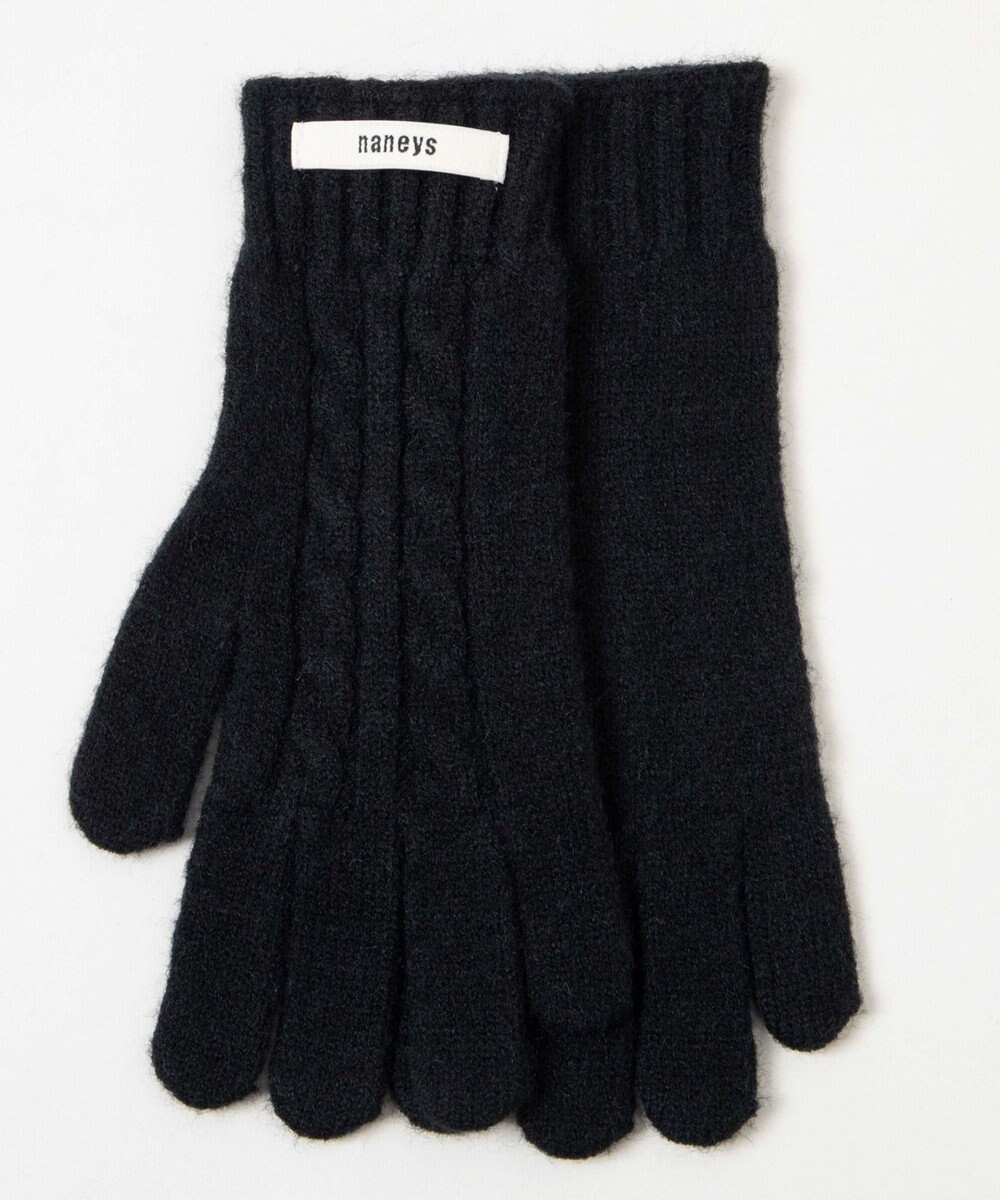 WEGO ケーブル編みグローブ 