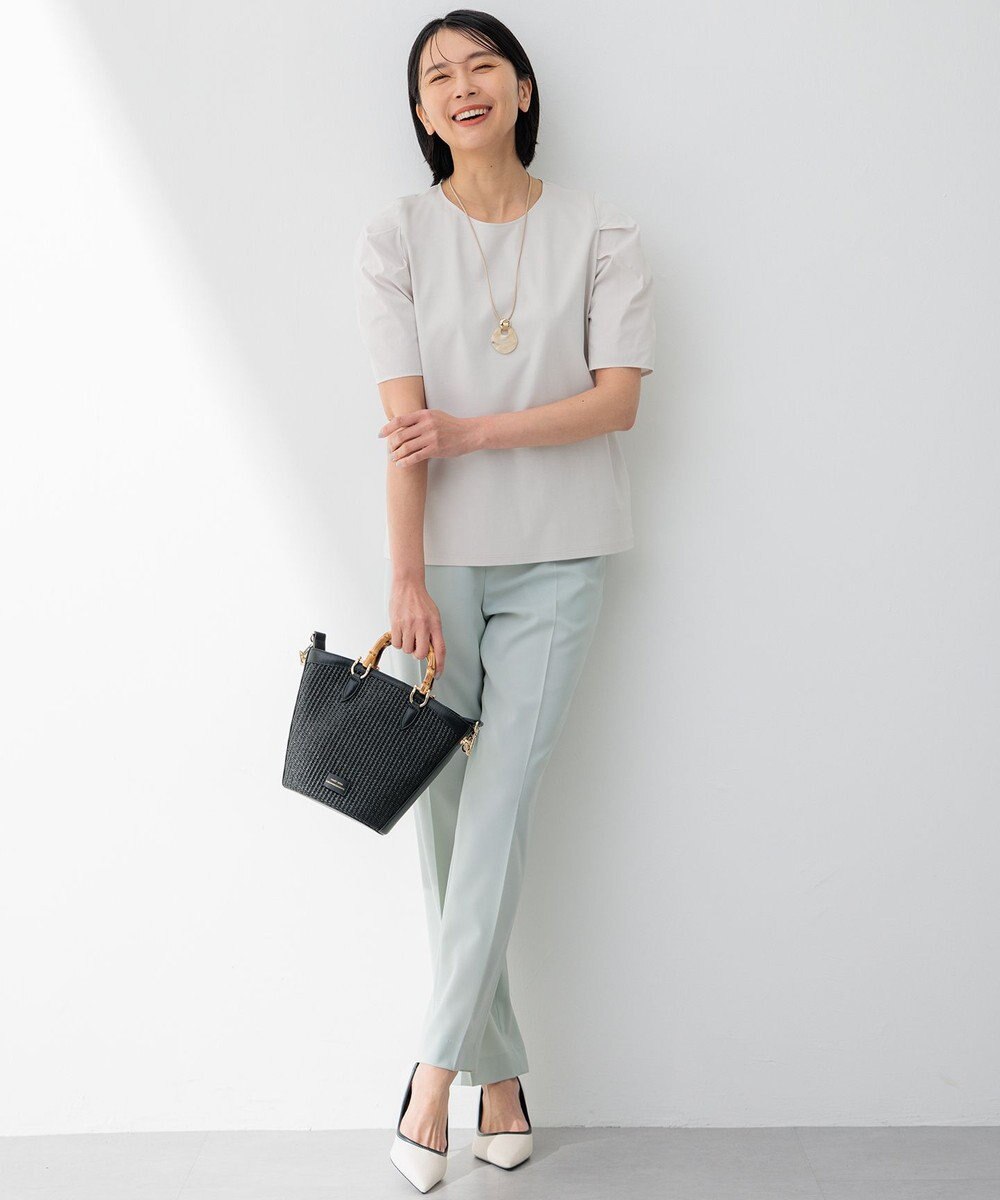 23区 【CLASSY.6月号掲載/Oggi4月号掲載】雑材 バンブー ハンドル ショルダー 