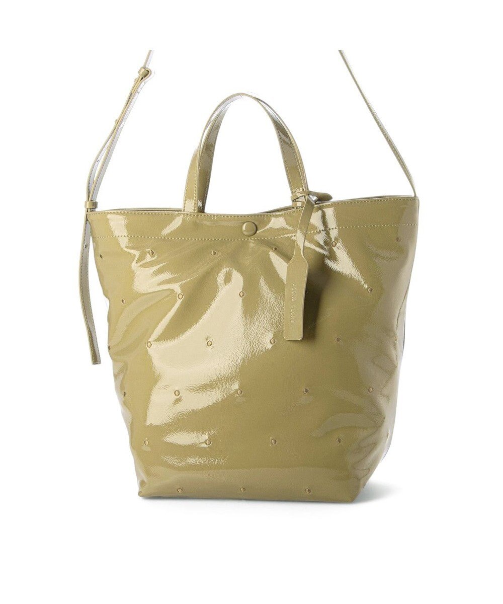 UNBILLION カシュカシュ cachecache / エナメル2wayトート 