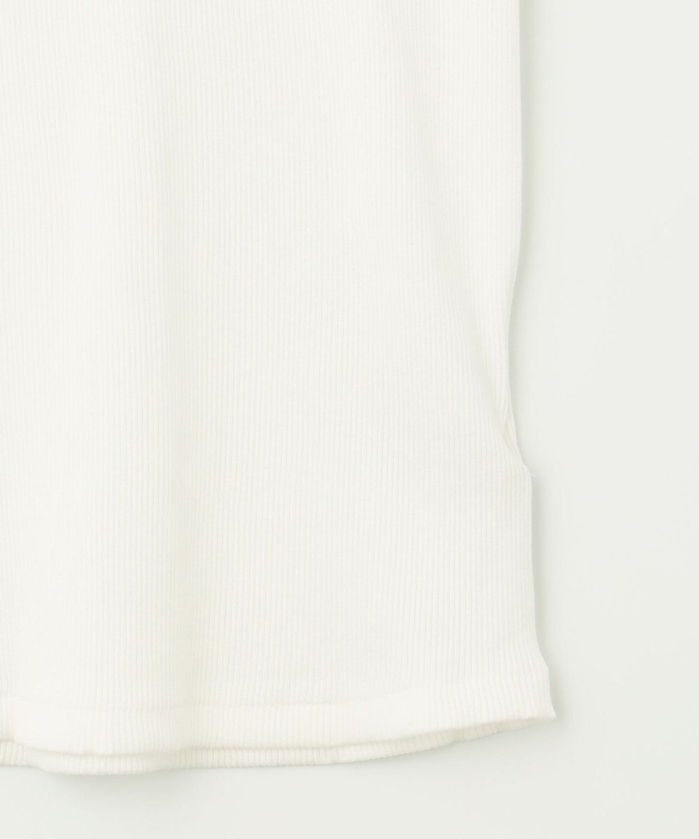 自由区 L 【洗える】リブタンクトップ 