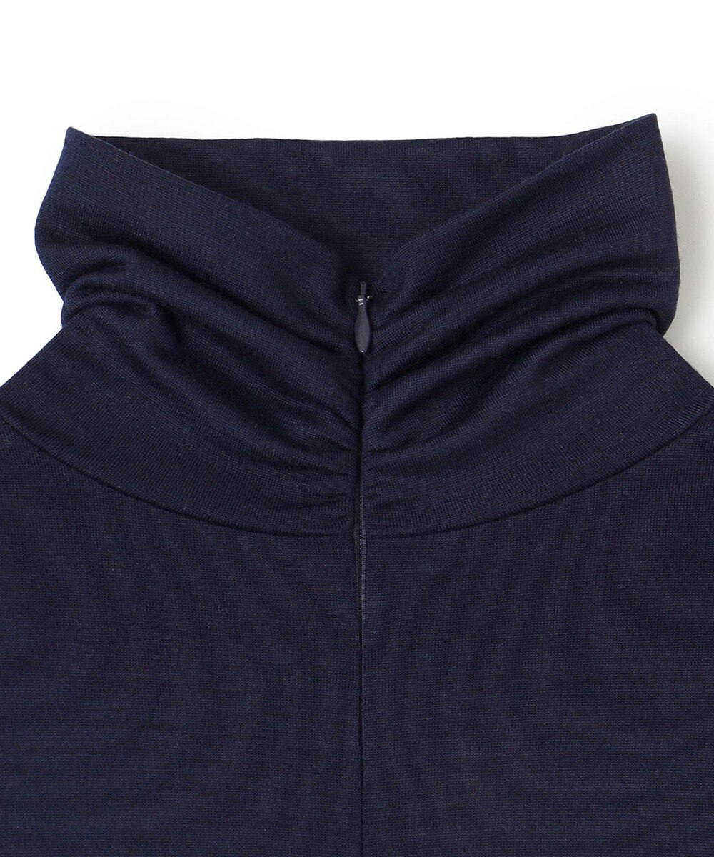 BEIGE， 【洗える】CALDANA / タートルネックロングドレス 