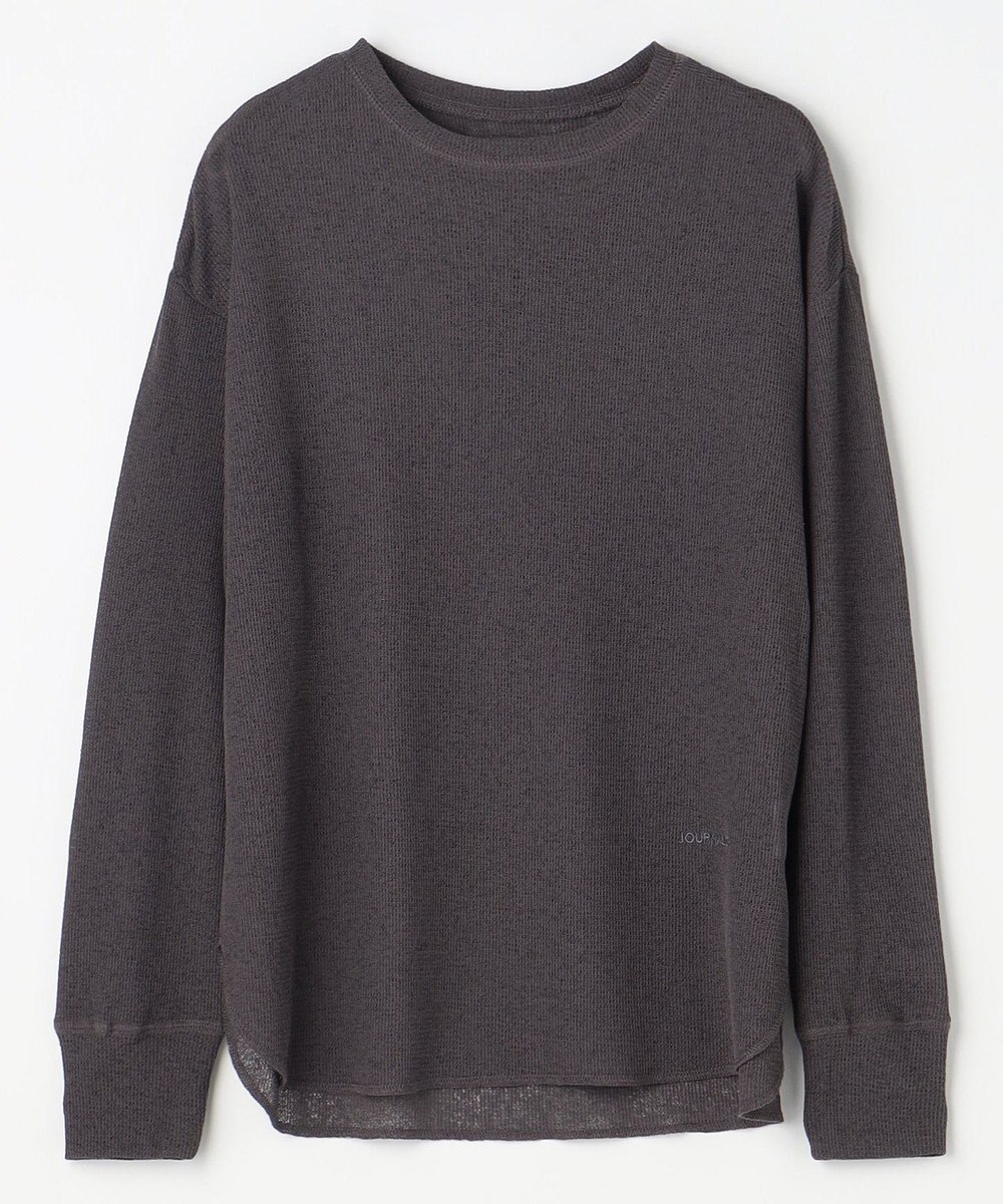 ANY L シアーワッフルロングスリーブTシャツ 