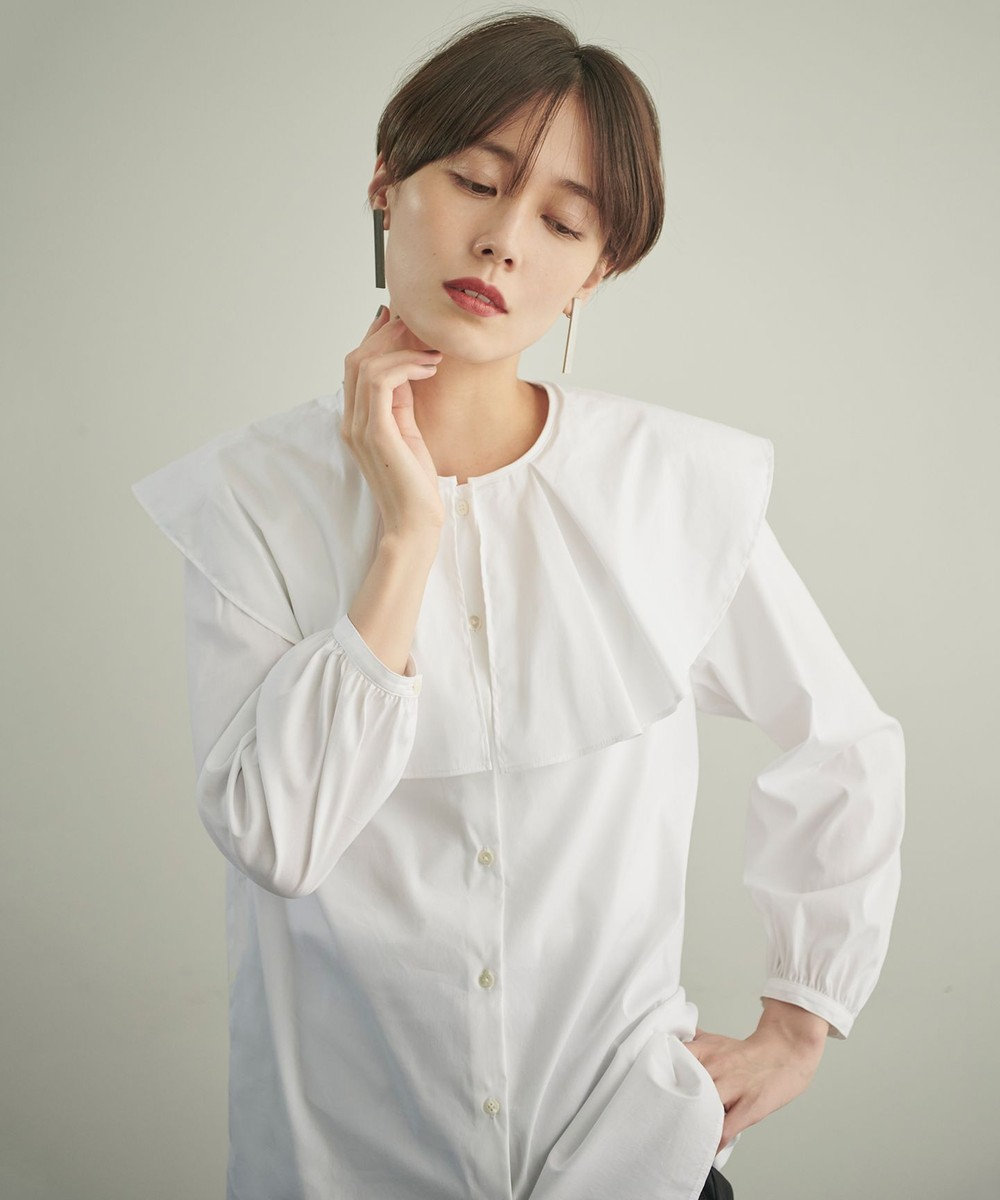 Answer For ほど甘トレンド ピーターパンカラーシャツ Newans ファッション通販 公式通販 オンワード クローゼット Answer For ほど甘トレンド ピーターパンカラーシャツ Newans ファッション通販 公式通販 オンワード クローゼット