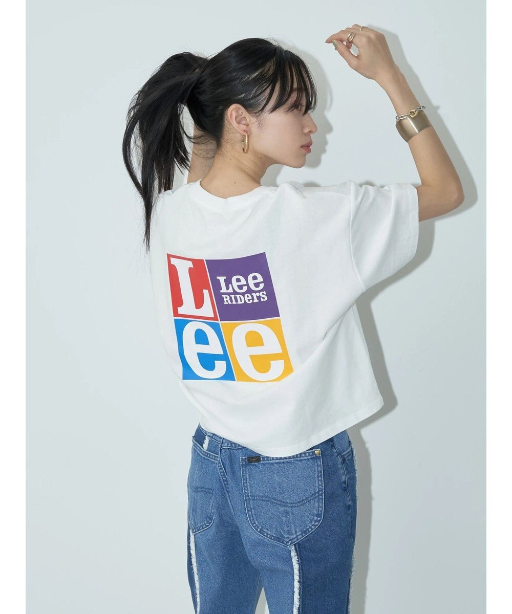 earth music&ecology Ｌｅｅ×ｅ．ｍ．ａ．ｅ　ＢＡＣＫ　ＰＲＩＮＴ　ＴＥＥ 