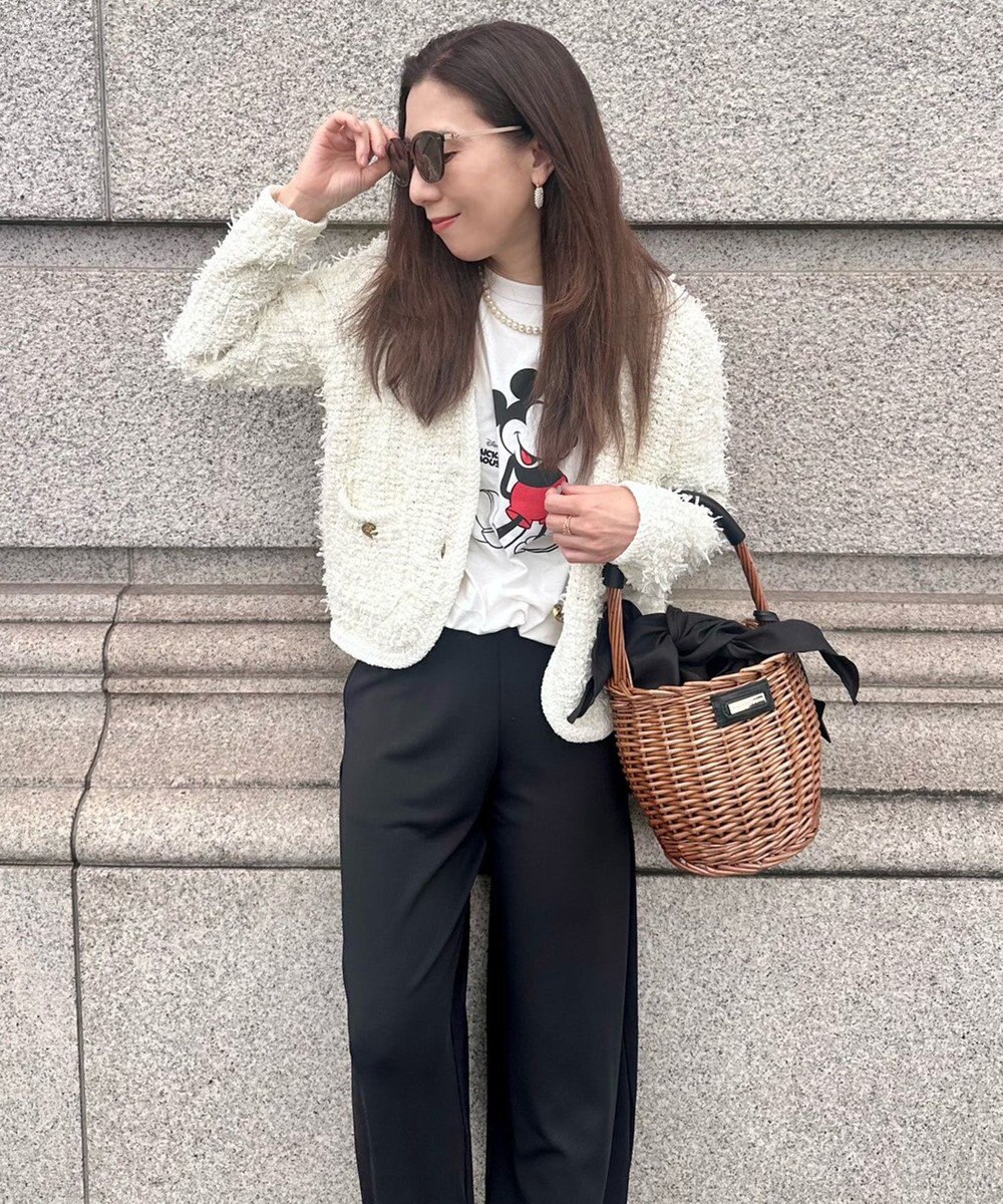 LA BAGAGERIE LA BAGAGERIE×Chiyo カゴバッグ 