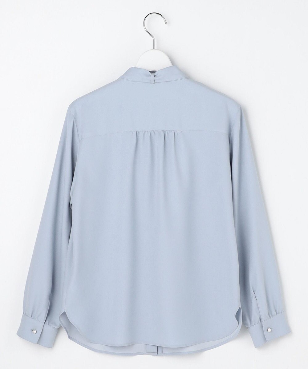 J.PRESS LADIES S ヌーディスバックサテン ブラウス 