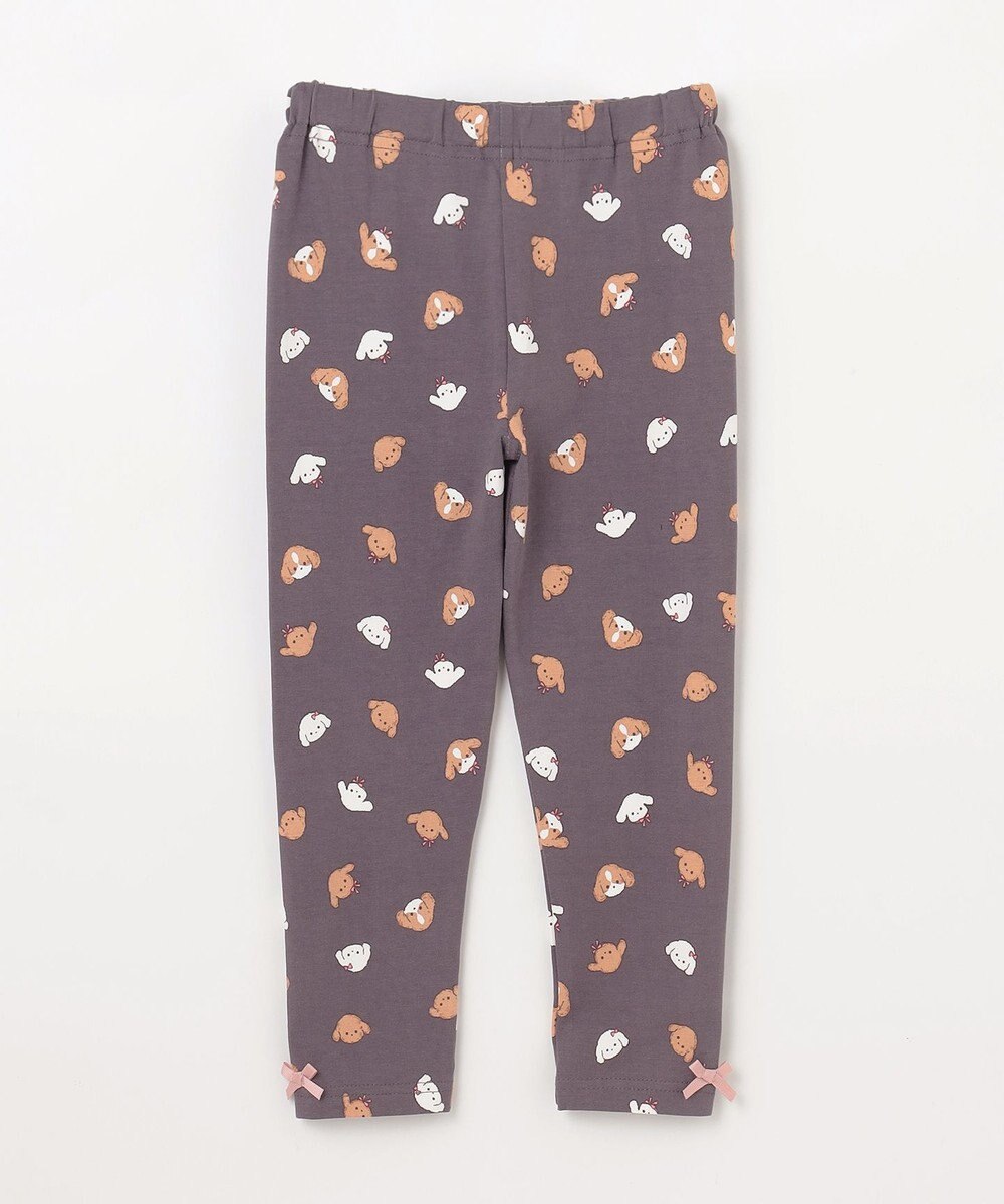 ANY KIDS 総柄プリントレギンス 