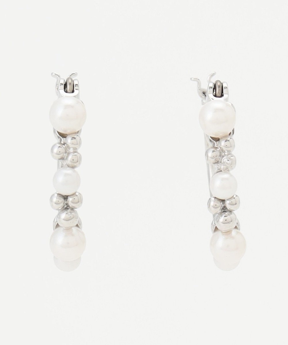 ICB メタルパールコンビピアス 