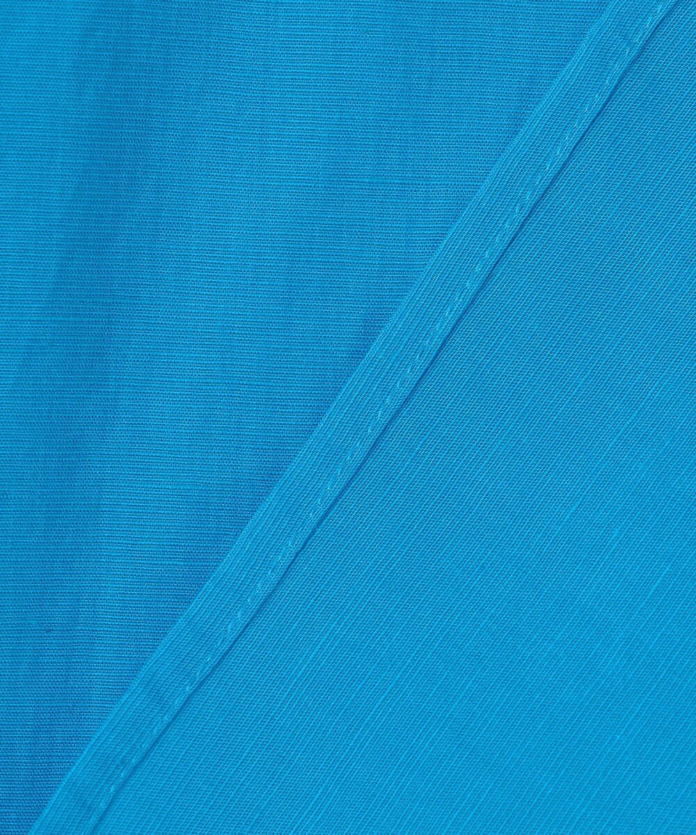 ICB L 【先行予約】リネンスラブローン バンドカラーデザインシャツ 