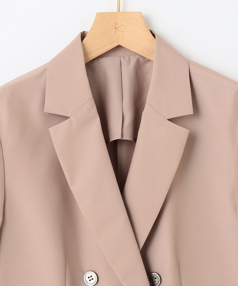 組曲 【WEB限定】シアーボイル ダブルブレストジャケット 