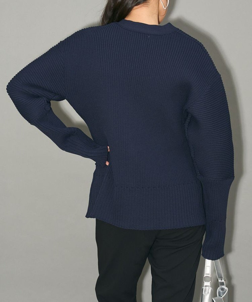 Green Parks リブニットカーディガン 