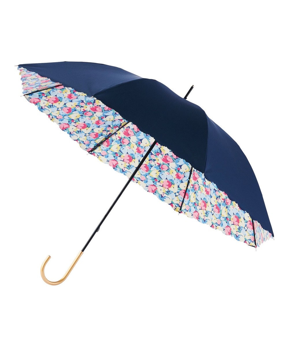 売買 エスタ MOONBAT ムーンバット BACK PRINT LONG PARASOL 1級遮光 パラソル 日傘 晴雨兼用 長傘 遮熱 遮光 