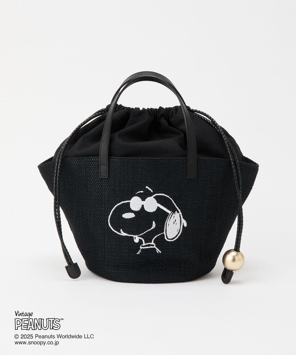 russet 【2025SS】《PEANUTS×russetコラボ第二弾》カゴトートバッグ小(CE-1515) 