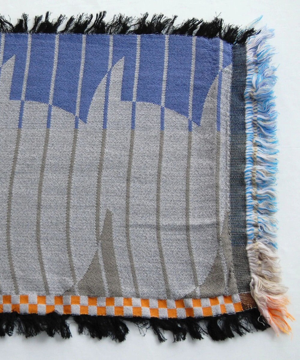 POLS 【ウール混】Breeze モヒカンウールストール 