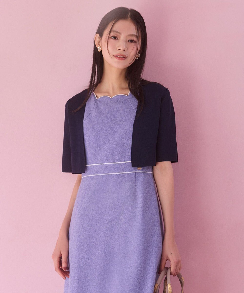 TOCCA 【松木育未さん着用】CREPE BOLERO ボレロ 