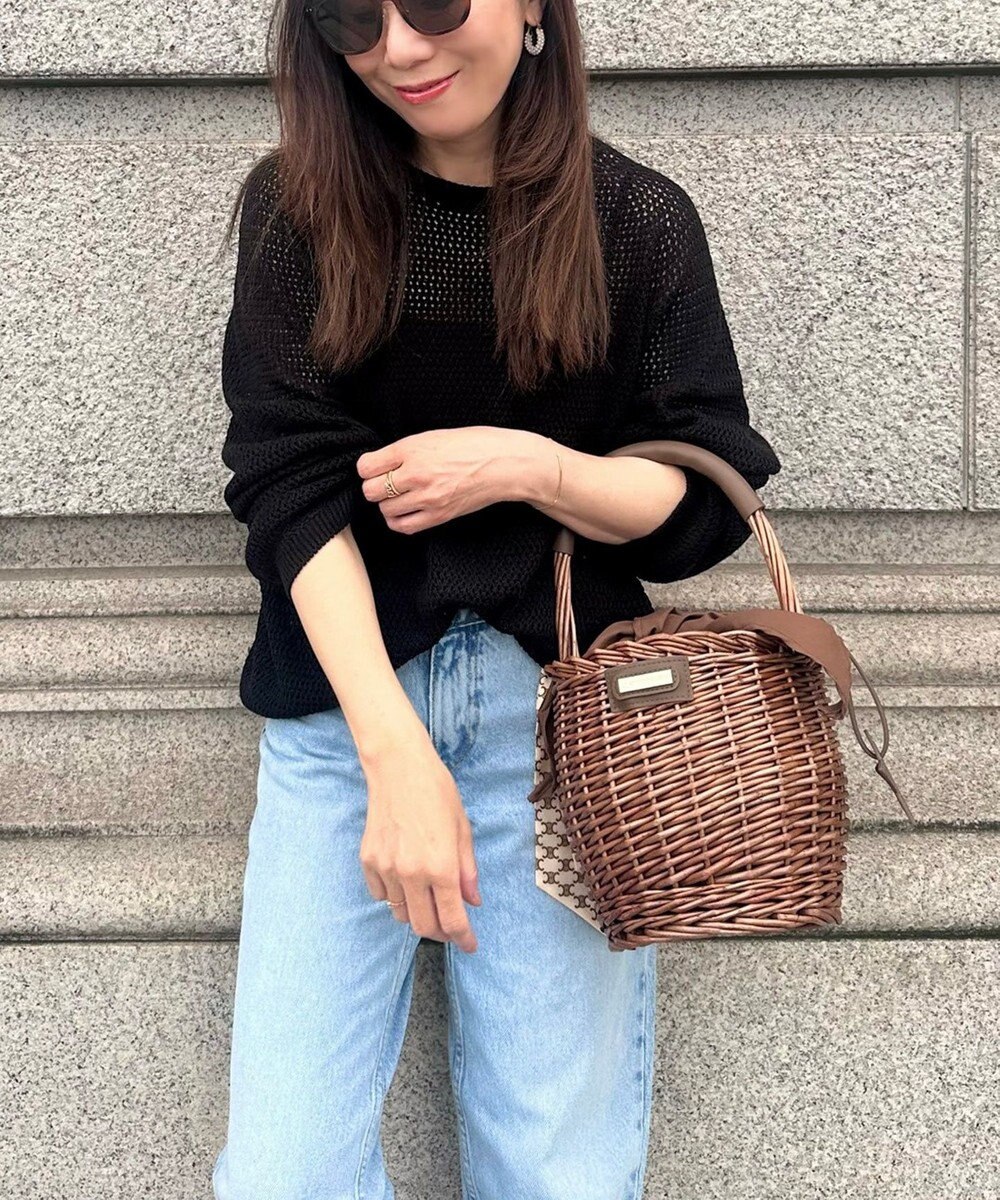 LA BAGAGERIE LA BAGAGERIE×Chiyo カゴバッグ 