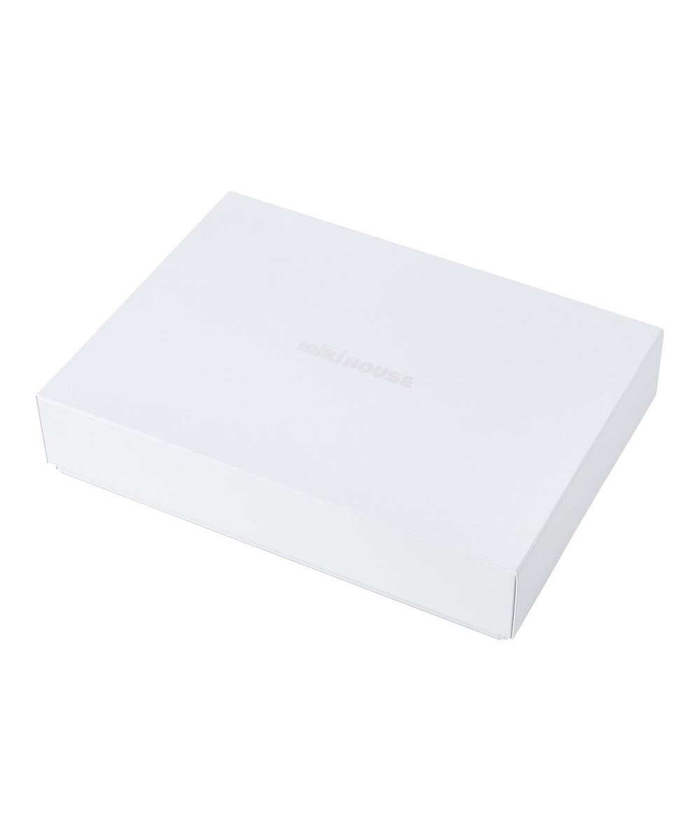 MIKI HOUSE HOT BISCUITS 【ミキハウス】 オーバーオールギフトセット【BOX付き】 