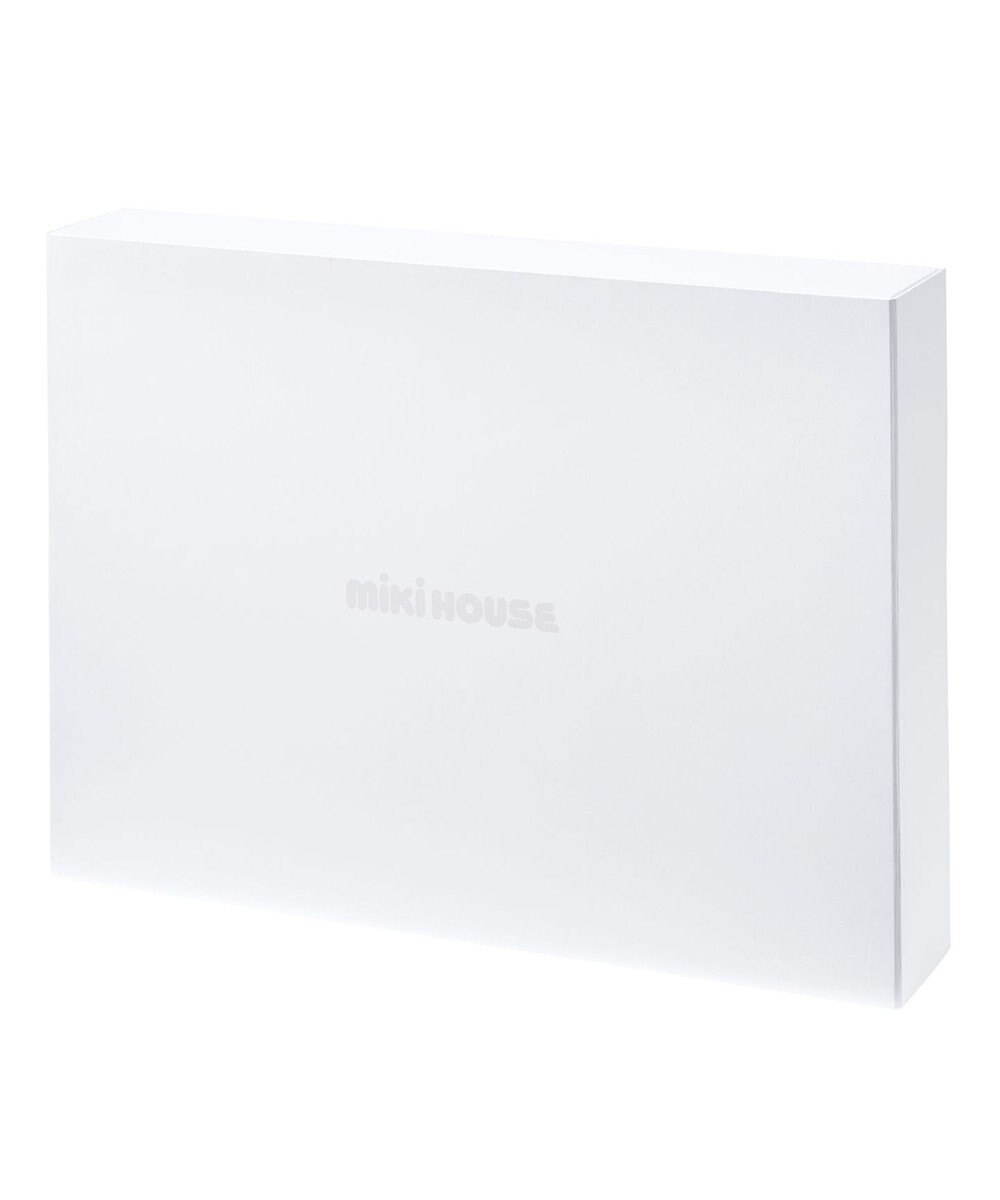 MIKI HOUSE HOT BISCUITS 【ミキハウス】 オーバーオールギフトセット【BOX付き】 