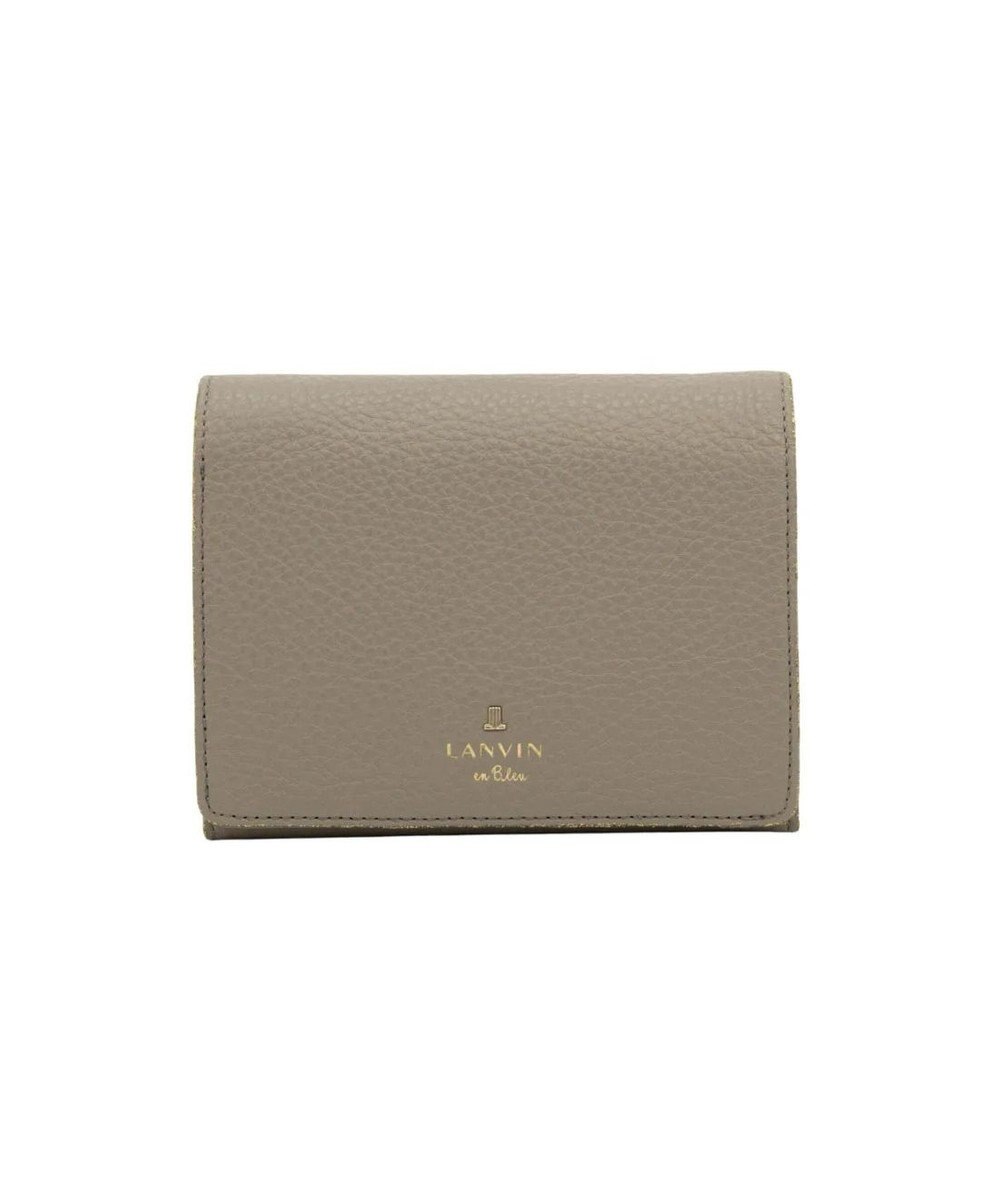 LANVIN en Bleu メラニー 二つ折り中Lファスナー財布 