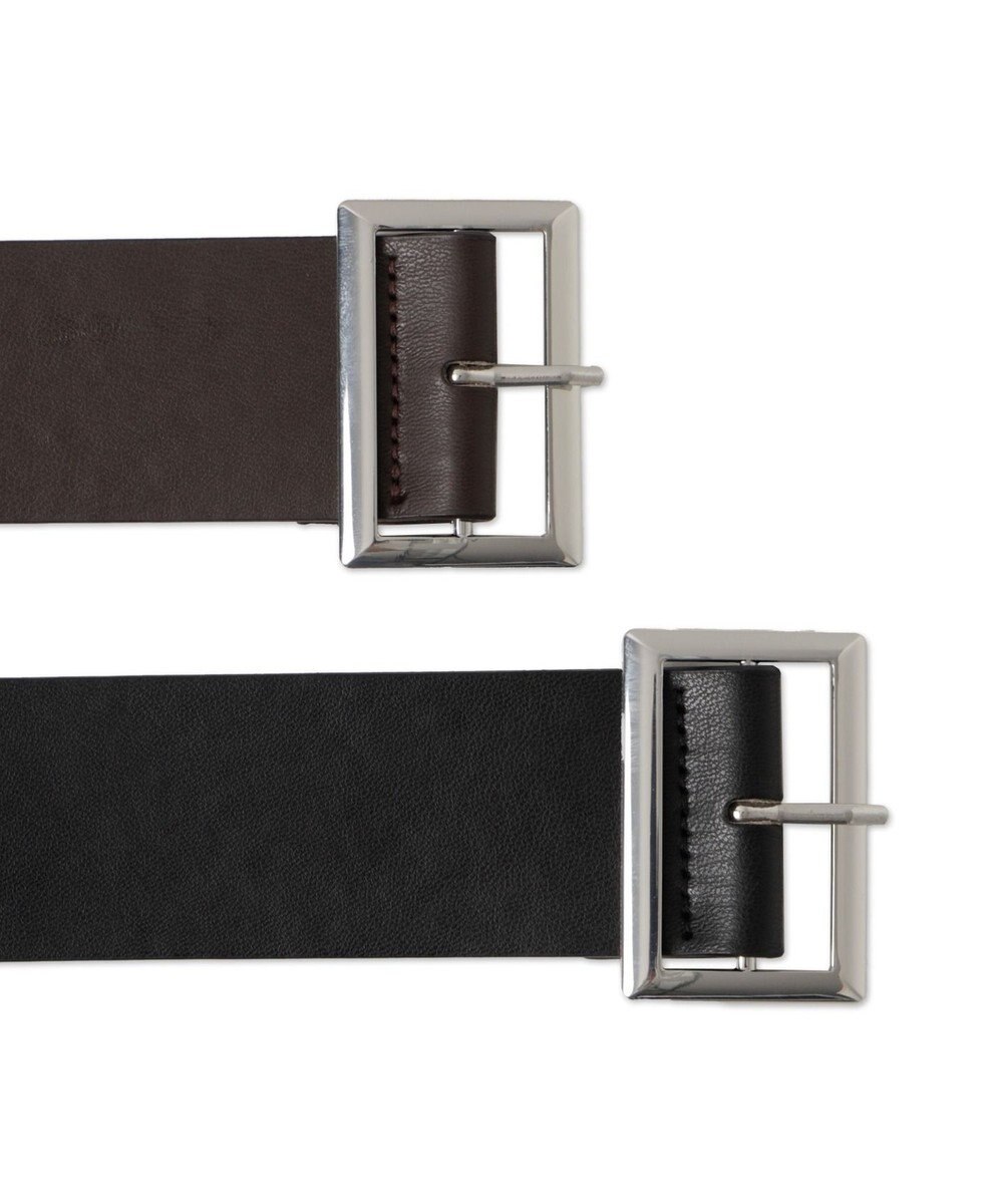 WEGO ベルト付チノプリーツスカパン 