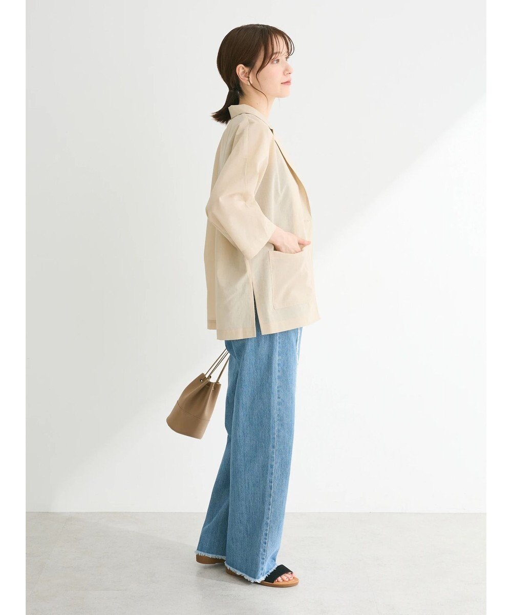 Green Parks ・Double Flags デニムフリンジラインパンツ 