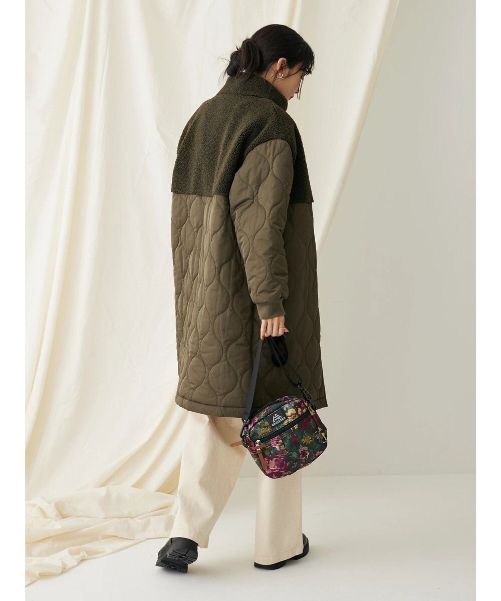 CRAFT STANDARD BOUTIQUE ボア＆キルティングスタンドコート 