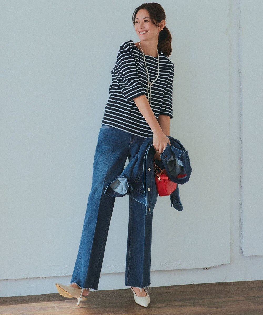 23区 クリップ パール ラリエット ネックレス 