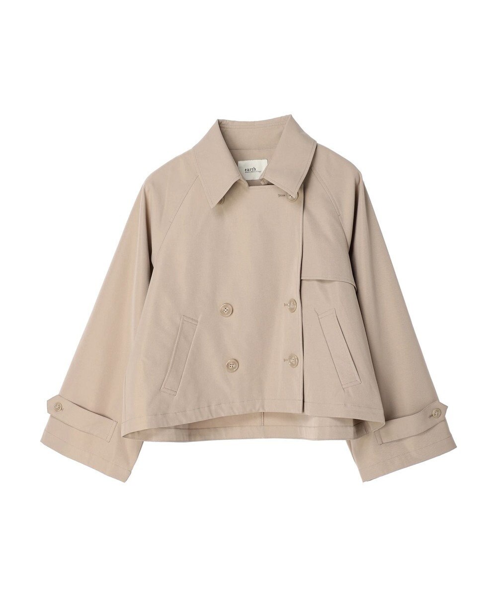 earth music&ecology ショートトレンチコート 