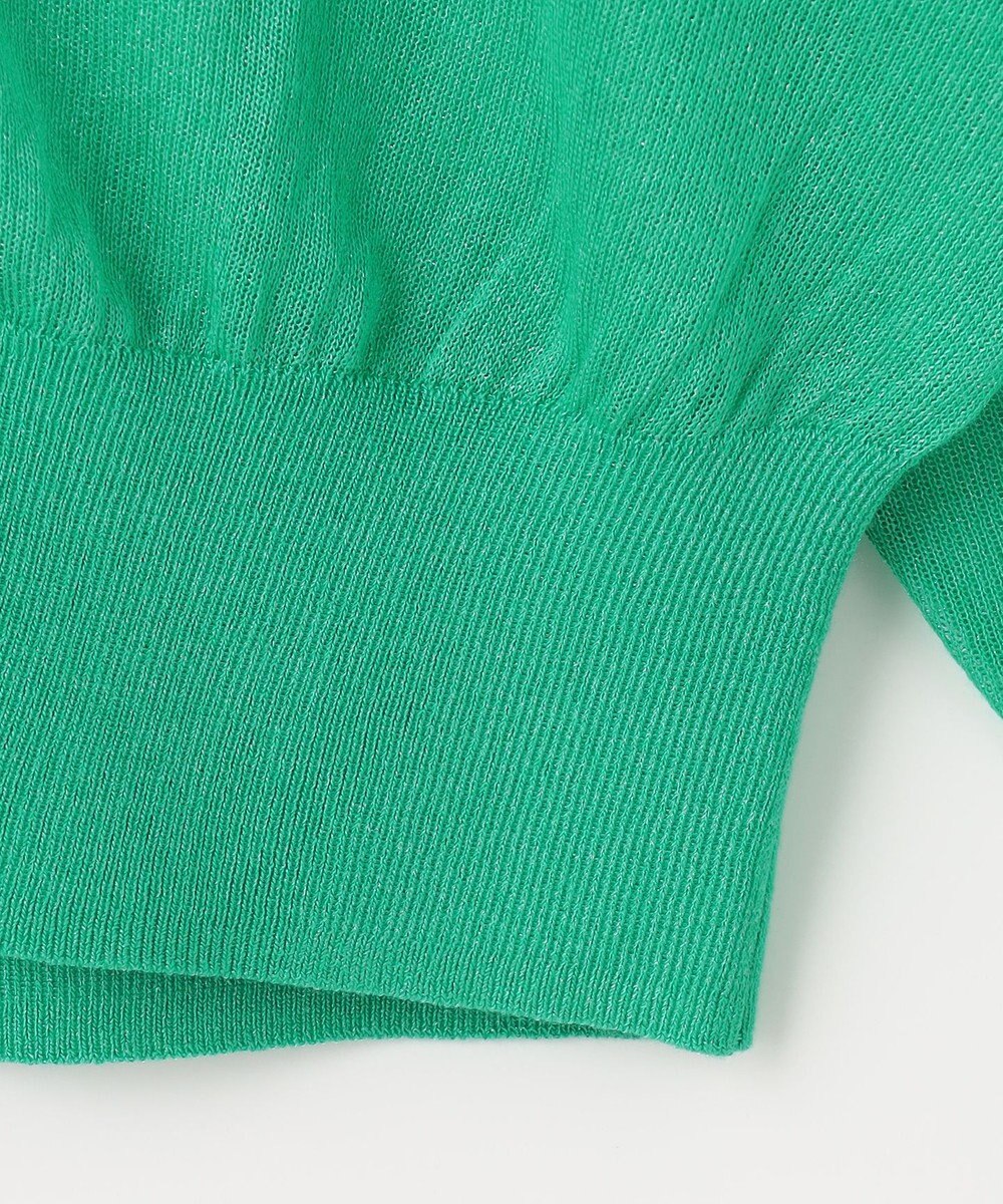 Feroux 【洗える】シアーカラー カーディガン 