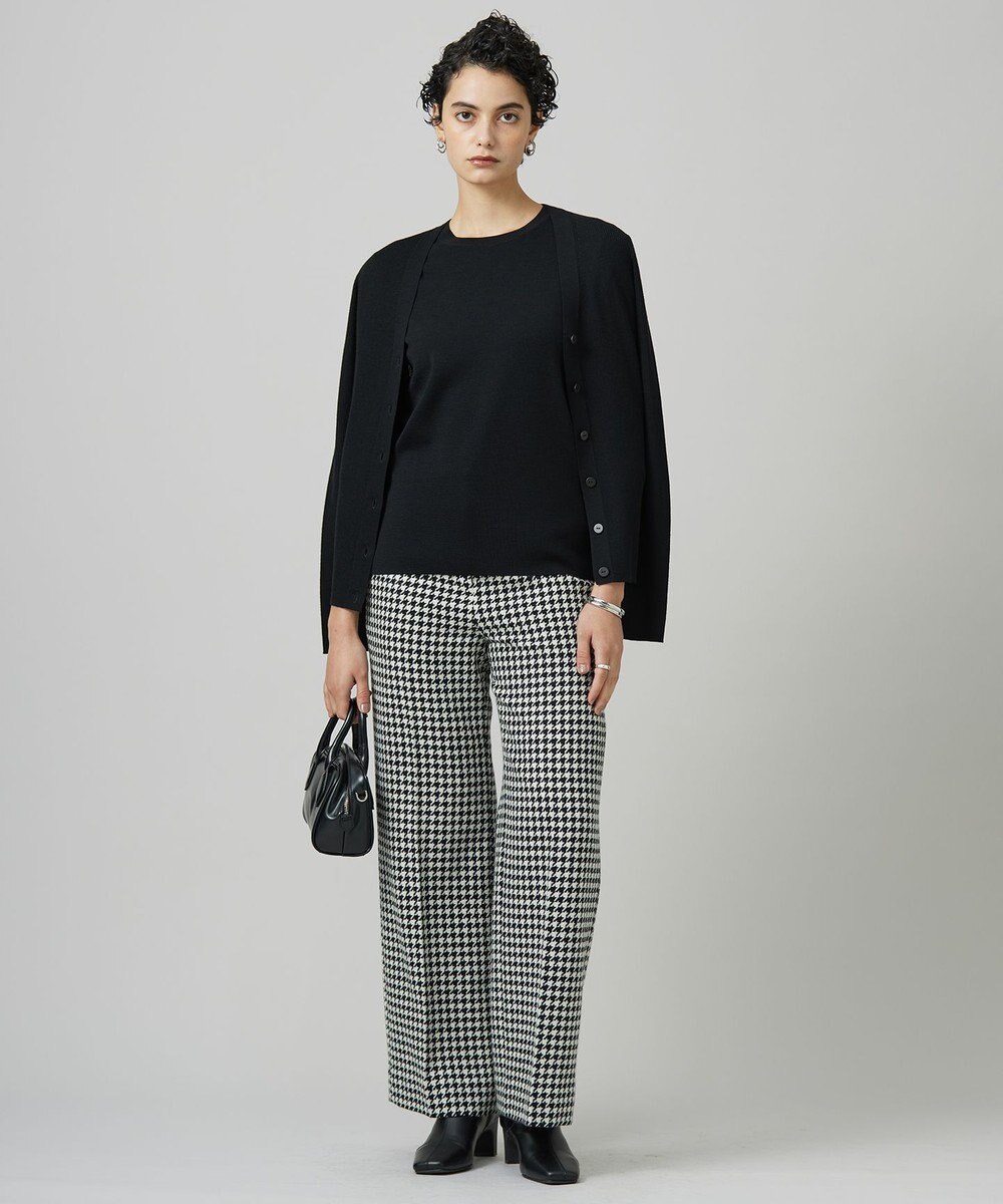 ICB 【洗える】 エクストラファインメリノ クルーネックプルオーバー 