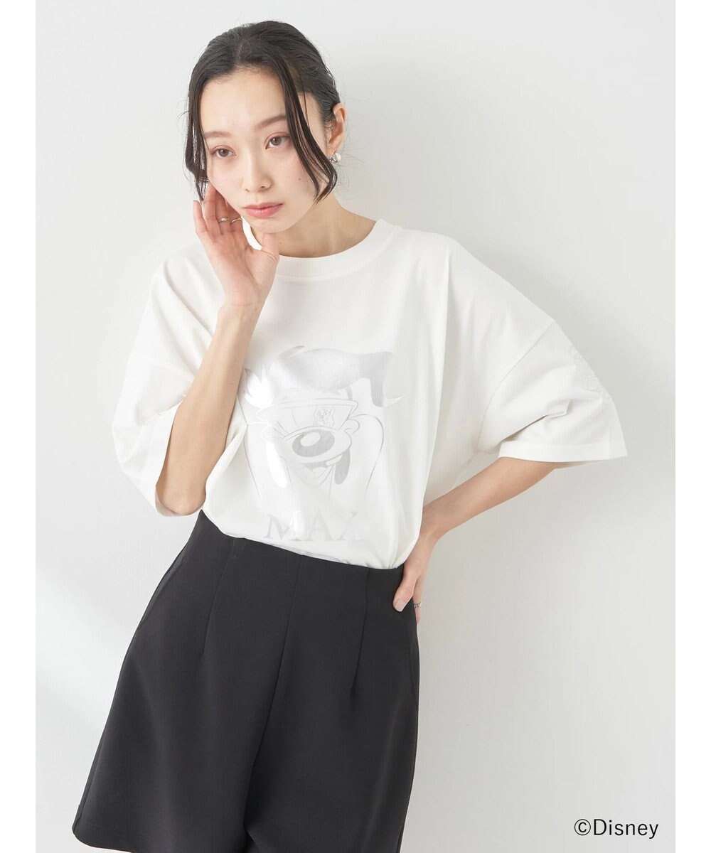 earth music&ecology Ｇｏｏｆｙ＆Ｍａｘ／箔プリントＴｅｅ 