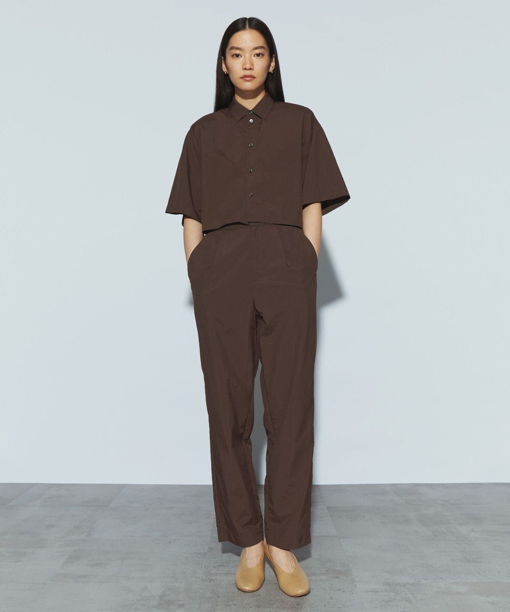 NAVE 【ReNAVE　撥水機能・UVカット・透湿・接触冷感・洗える】ナイロンタスランシャツ 