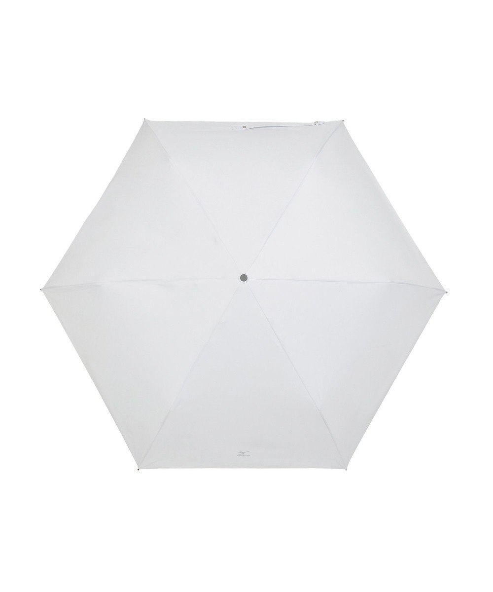 MOONBAT MIZUNO  (ミズノ) 無地 ロゴ 日傘 折りたたみ傘 パラソル 晴雨兼用  一級遮光 遮熱効果 遮光率100% UV遮蔽100% 高遮熱 