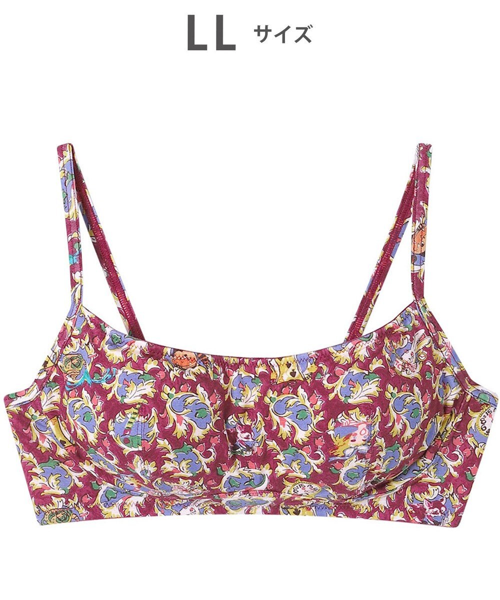 tsumori chisato SLEEP ツモリチサト ノンワイヤーブラ ベア天竺素材(身生地) フルカップ ブラジャー レディース UBX564 /ワコール 