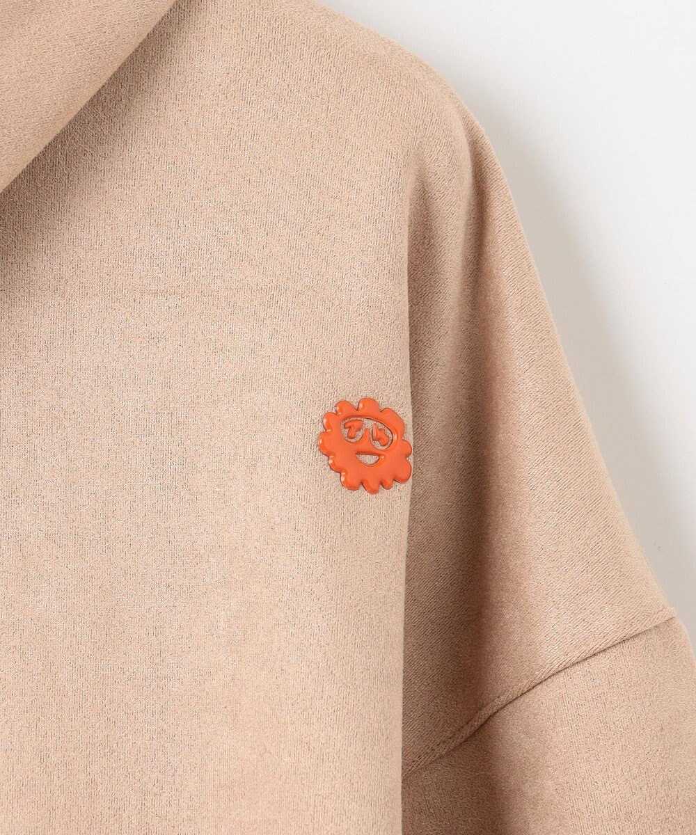 PW CIRCULUS 【MEN】スエード調 デタッチャブルフーディ 