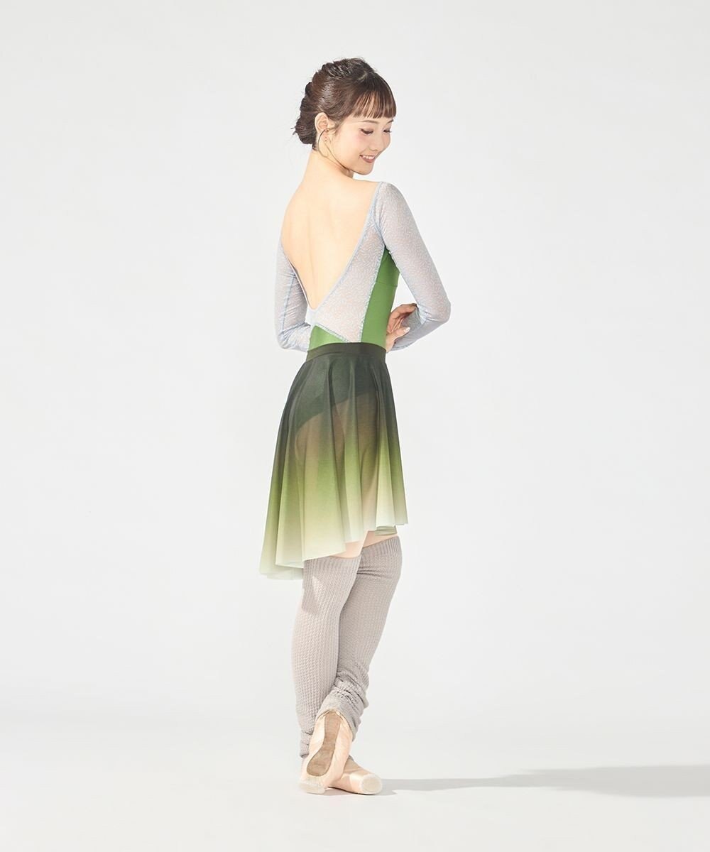 Chacott ロングスリーブレオタード 