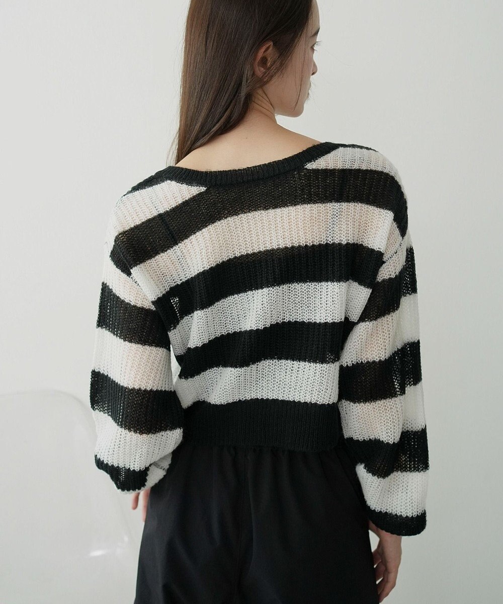 WEGO 【25年秋冬新作】モヘアタッチ2WAYリボンカーデ 