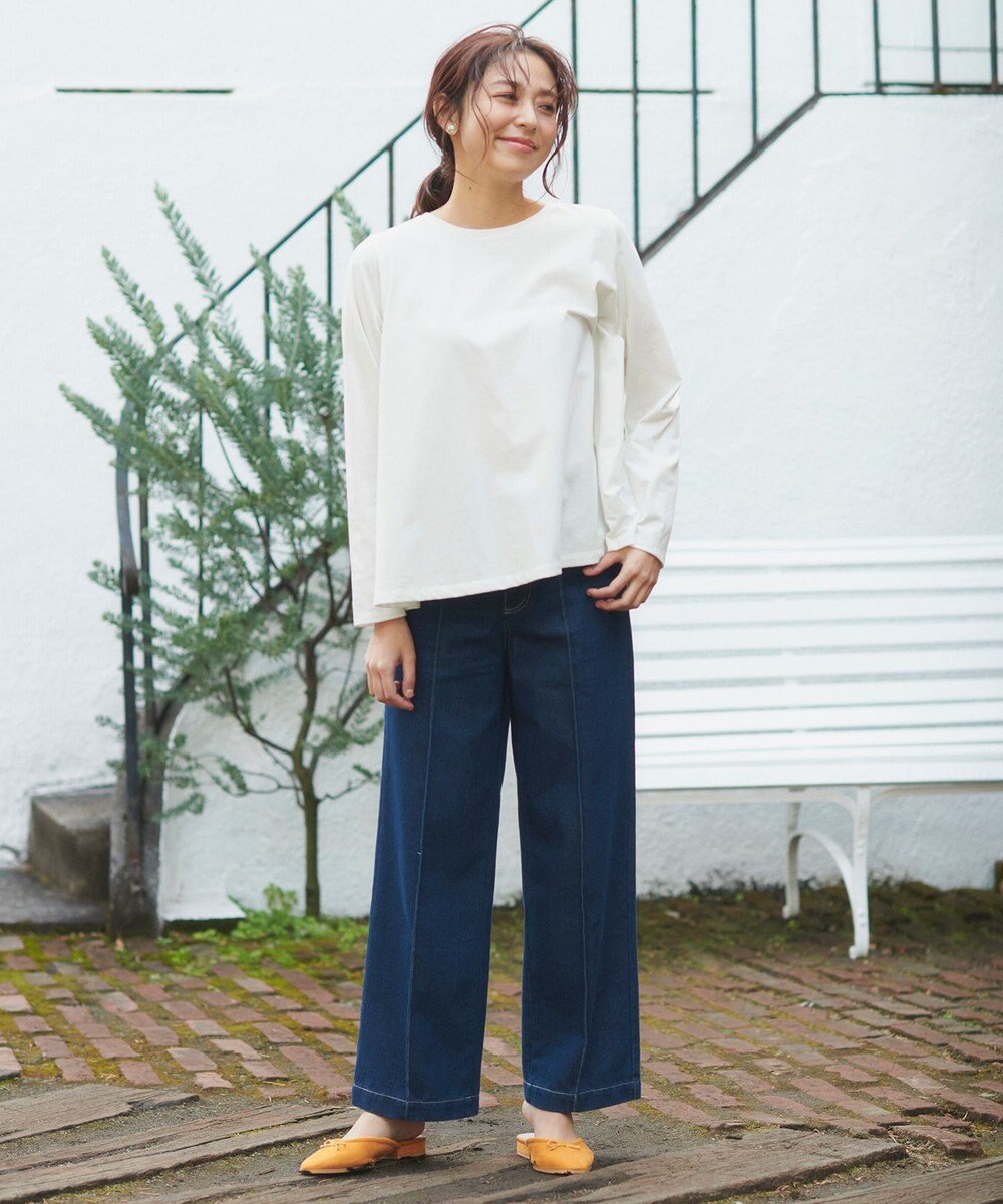 Feroux 裾フレア ロンＴ 