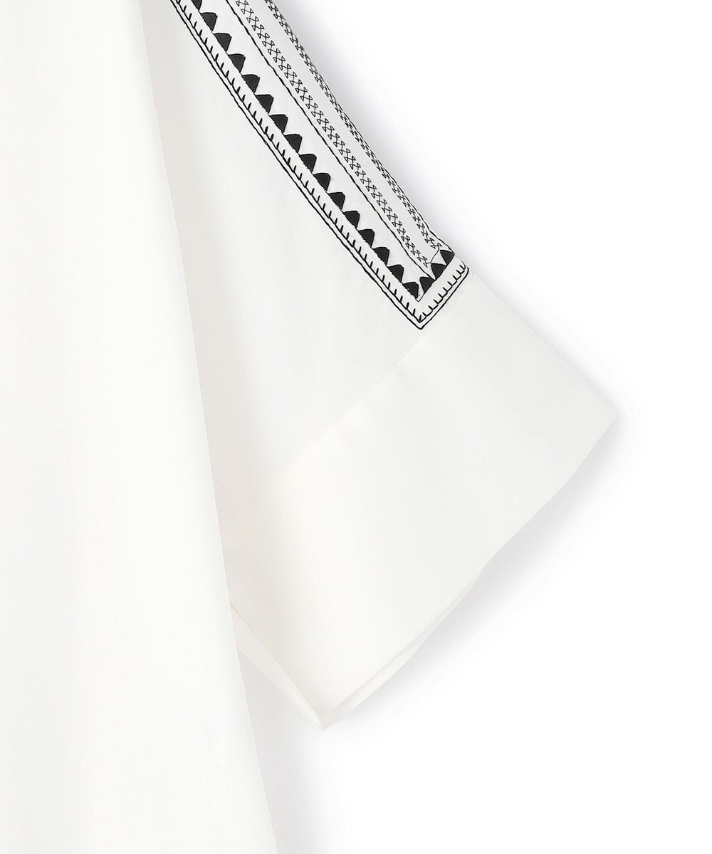 BEIGE， AXI / 刺繍ステッチ ドルマンロングドレス 