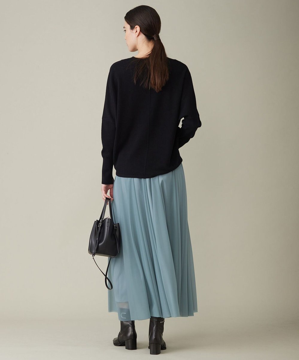 ICB 【洗える】ソフトウールハイゲージ Vネックプルオーバー 