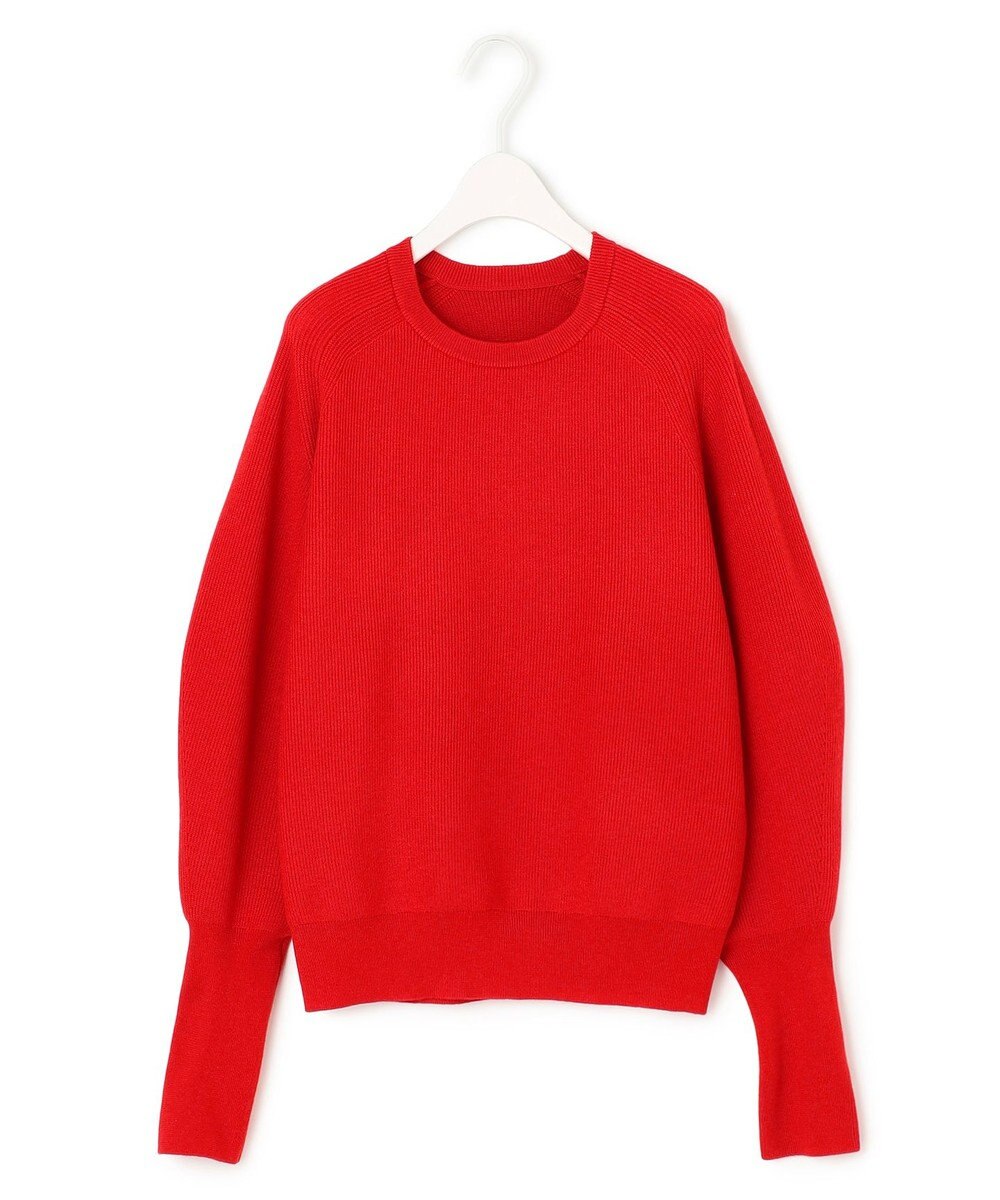 ICB 【洗える】 ウールポリエステルハイゲージ ニット 