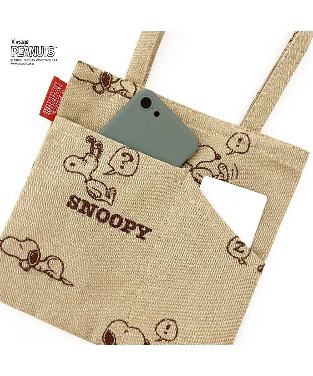 ROOTOTE 8589【スヌーピー】IP.ベビールー.ジャガード.ピーナッツ-8P 