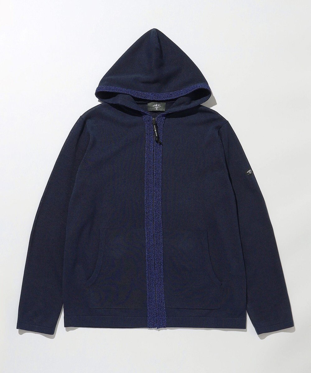 JOSEPH ABBOUD MOUNTAIN 【エコ素材・軽量・通気性・速乾性】ペーパーヤーンパーカー 