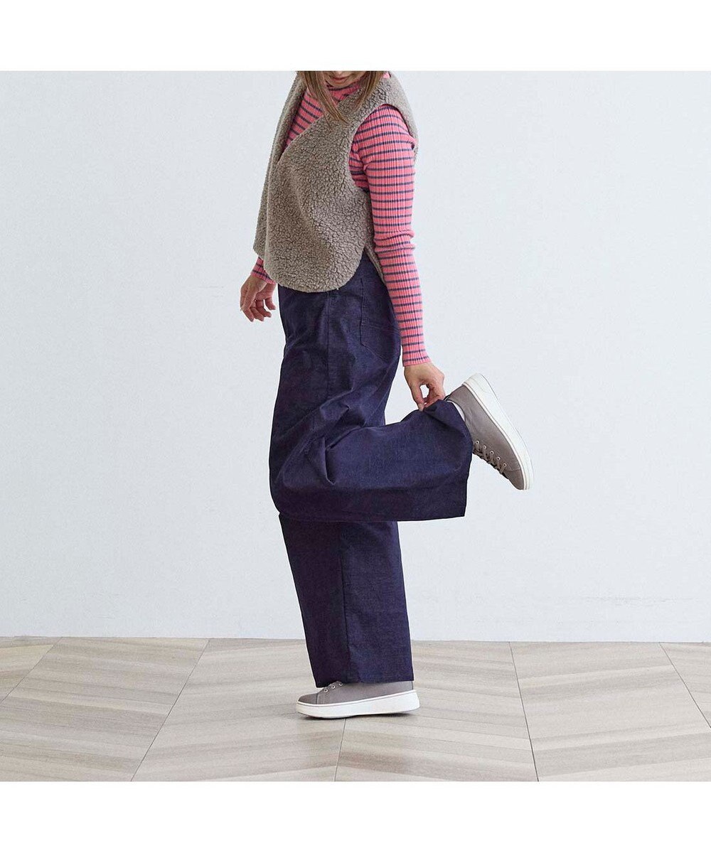 ing <ing>【レイン対応】ローカット厚底スニーカー 