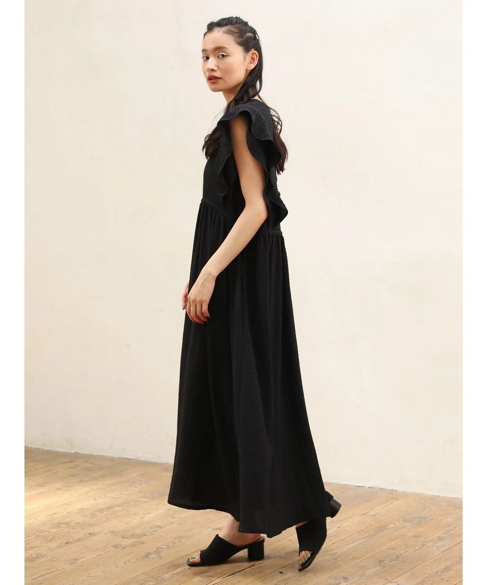 Green Parks ■ＥＳＣＡＲ　ピンタックフレアスリーブワンピース 