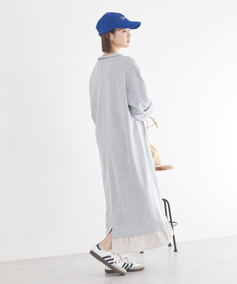 earth music&ecology レイヤーヘムワンピース 