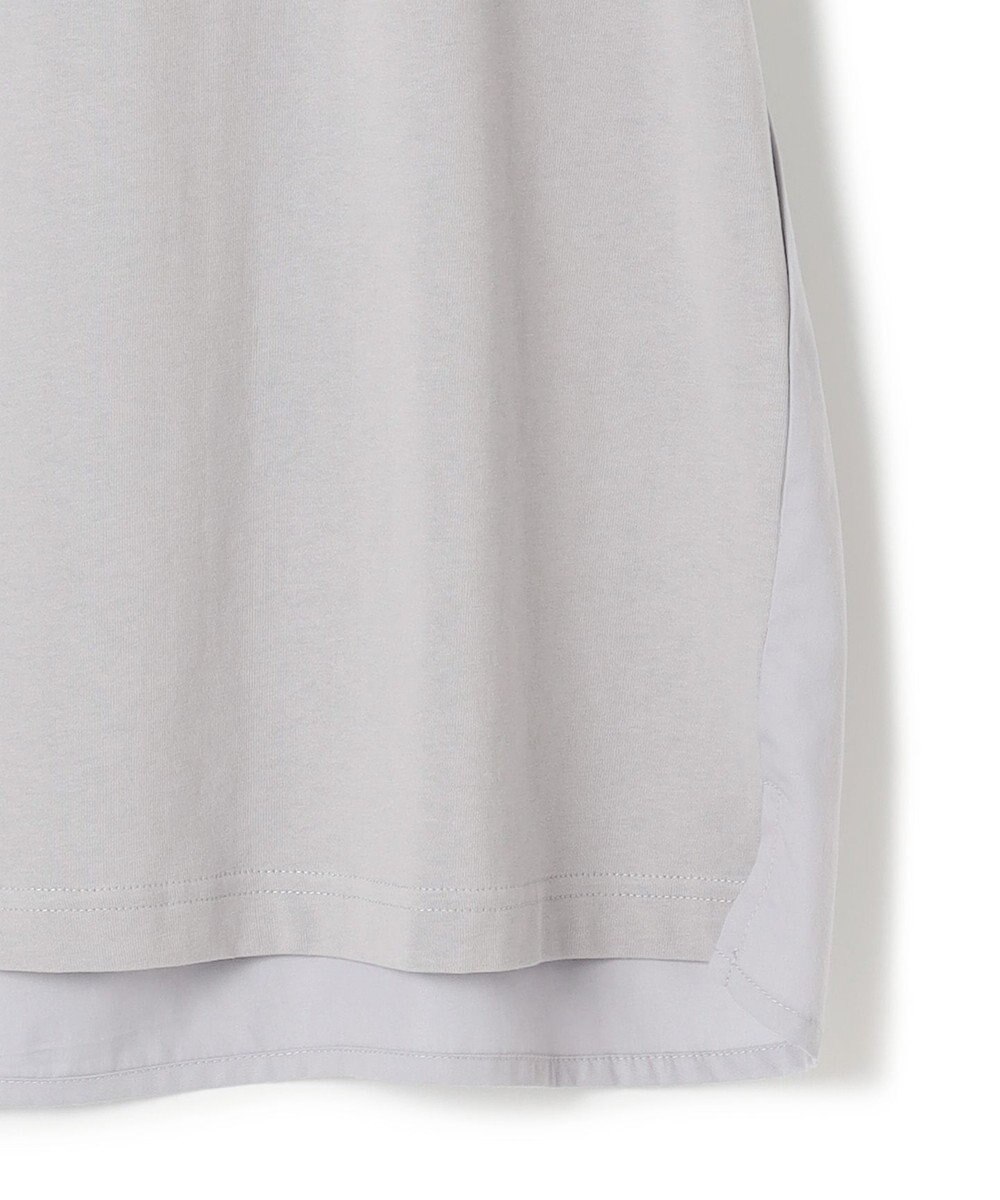 J.PRESS YORK STREET 【WOMEN】バックファブリックコンビ　プルオーバー 