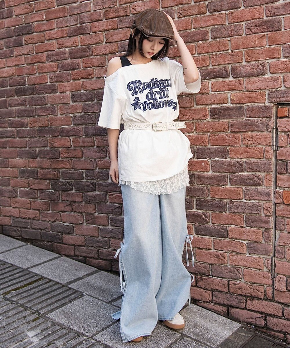 WEGO タンクレイヤードワンショルビッグT 